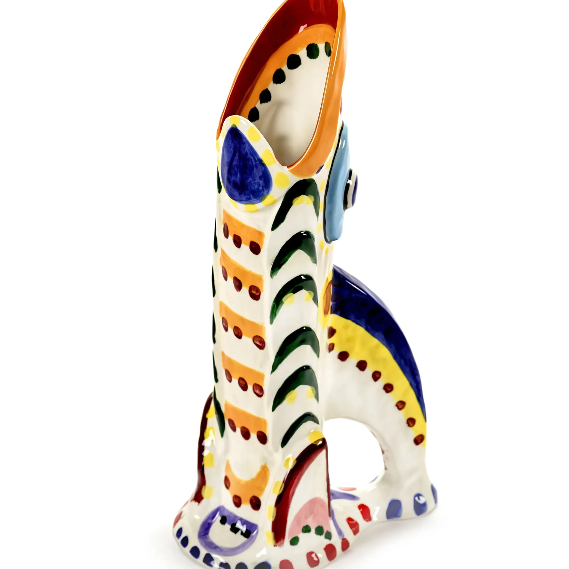 Vase Sicily 3 Ceramique / 26 X 17 X H 52 Cm - Peint Main - Serax